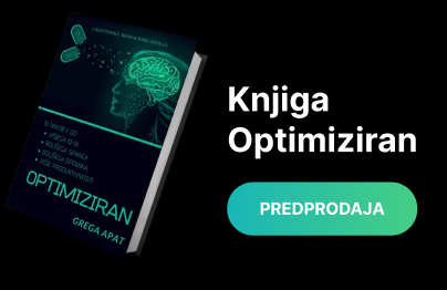 Povezava za predprodajo knjige Optimiziran.